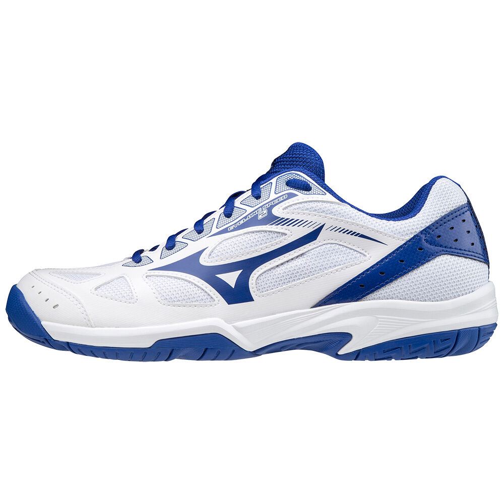 Mizuno Cyclone Speed 2 Férfi Röplabda Cipő Fehér/Kék REZ241806